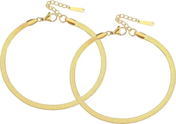 Malabar Gold & Diamonds - Modern Gold Chain Bracelet